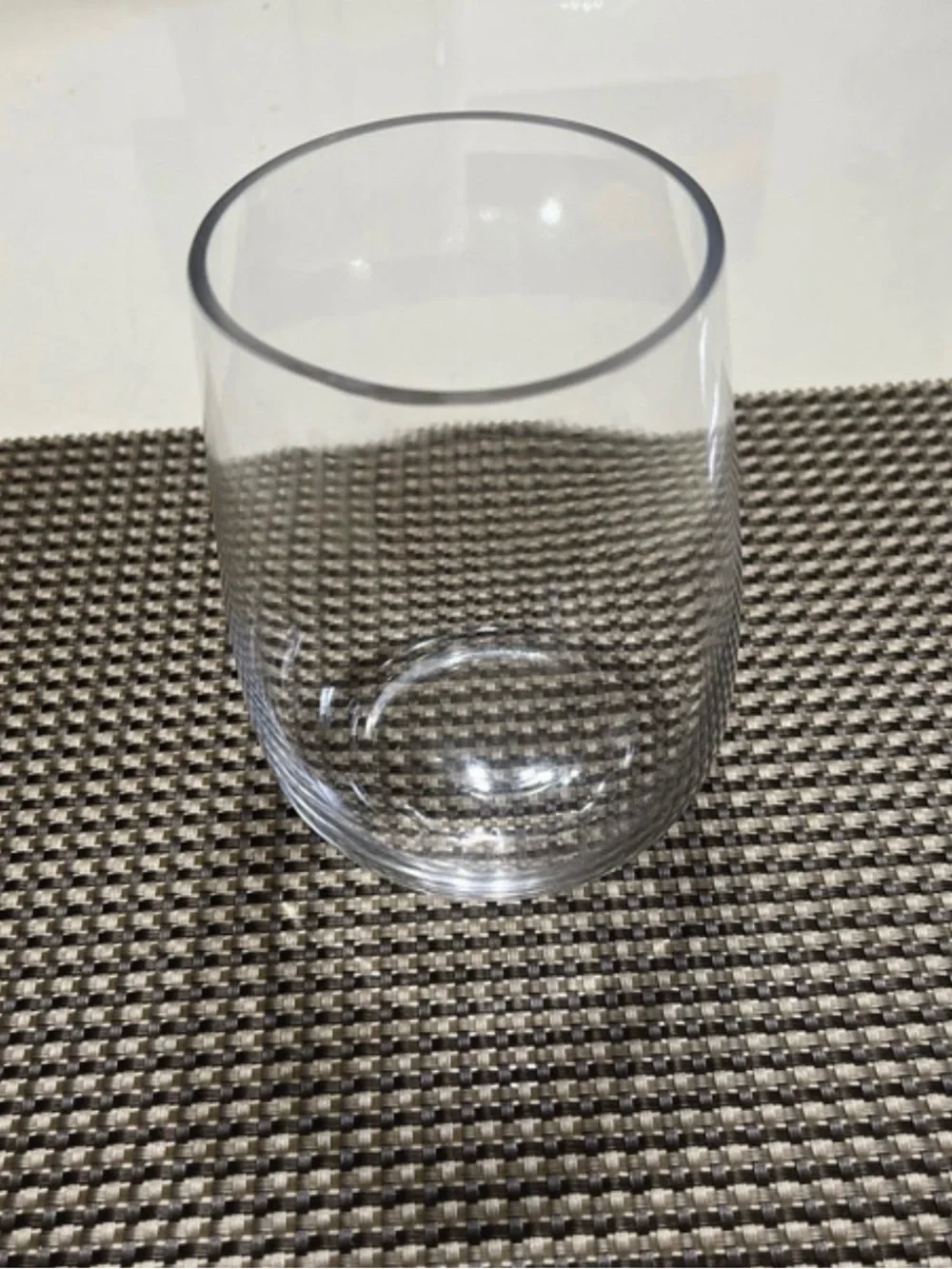 Clear Stemless Drinking Glass - Home Dining